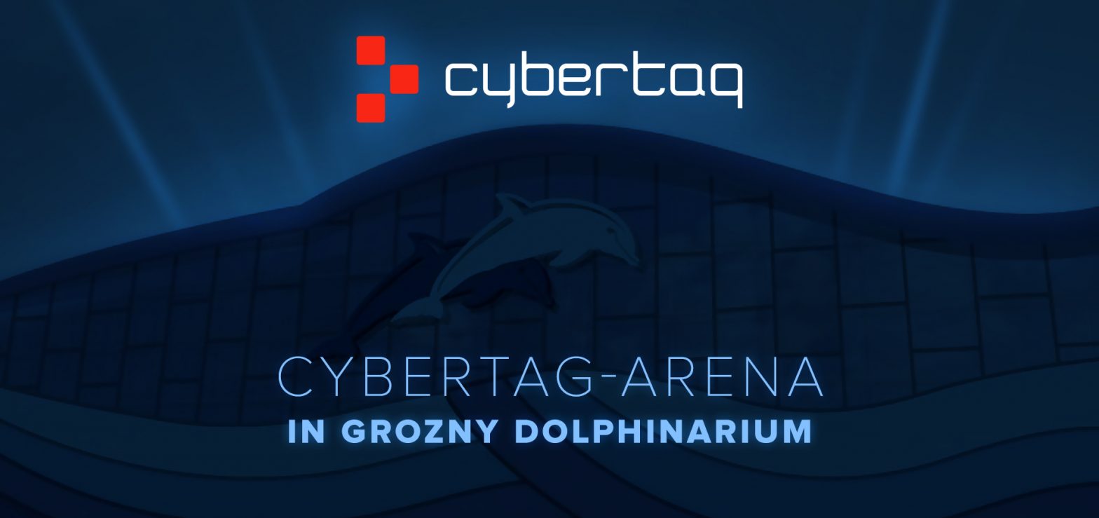Cybertag arena in Grozny Dolphinarium